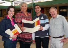 RDANI Project Officer, Kim-Trieste Hastings; CEO of the Narrabri Local Aboriginal Lands Council, Lynn Trindall; Assistant Youth Worker in Wee Waa with the Narrabri and District Community Aid Service Inc. Noel Gibbs; and Senior Manager of Client Service Operations with Challenge Disability Services, Chris Norris