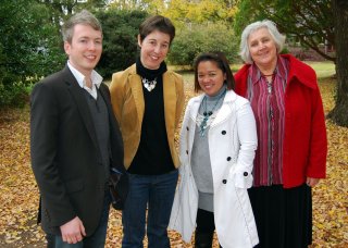 Regional economic contributors…Scottish architect, Dave Huntley (employed by local firm Magoffin and Deakin); RDANI Project Officer, Kim-Trieste Hastings; Former Philippines national, Vangie Esterbauer (who has a new business, “Vangie’s Jewellery” in Hanna’s Arcade, Armidale); and Armidale Settlement Support Project Worker with Northern Settlement Services Limited (NSS), Judith Roberts.