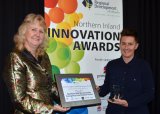 Regional Manager for Prime Super, Annette Mackay with Jay Jones, from Finalist, the Northern NSW Mental Health Emergency Care Access Rural Program