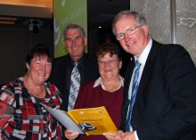 Narrabri Mayor, Robyn Faber; Interim Executive Officer of Regional Development Australia – Northern Inland (comprising the former Northern Inland Regional Development Board), Don Tydd; President of the Country Women’s Association of Australia, Heather Wieland; and CEO of AgriFood Skills Australia, Arthur Blewitt. 