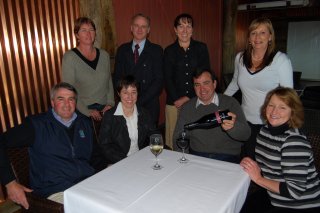 Andrew Close of Mihi Creek; Narelle Malcolm from Guyra Visitors Information Centre (VIC) and Rafters restaurant; RDANI Project Officer, Kim-Trieste Hastings; Uralla VIC’s Patrick Dogan; Walcha VIC’s Gemma Clarke; Merilba Estate’s Shaun Cassidy; Armidale VIC’s Deborah Clark; and Thunder Ridge’s Susan Moore. 